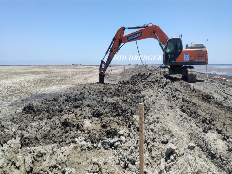 Tecnologia de tratamento de lodo Especiais Solidificação eficiente Equipamento de solidificação hidráulica Sistema de estabilização do solo