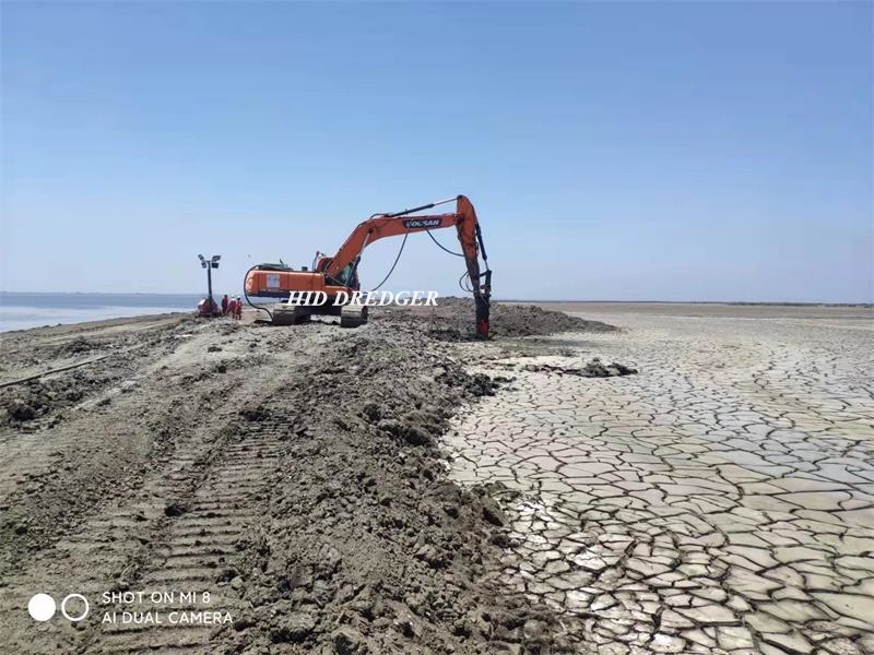 Tecnologia de tratamento de lodo Especiais Solidificação eficiente Equipamento de solidificação hidráulica Sistema de estabilização do solo