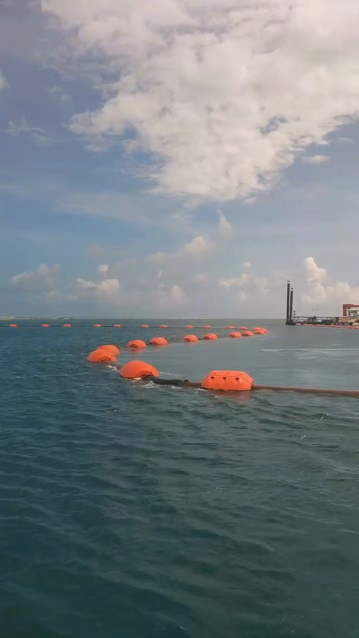 Fornecimento de fábrica Pipeline de dragagem de HDPE para draga de areia